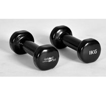 CHRISTOPEIT SPORT vinila hanteles – Beauty Bells 2x1kg (pāris)