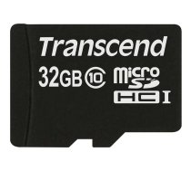 Transcend MicroSDHC karte 32GB + adapteris / Class 10