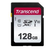 Transcend SDXC 300S 128GB Class 10 UHS-I U3 V30 A1 atmiņas karte