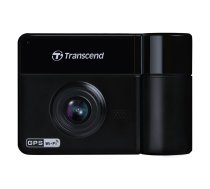 Transcend DrivePro 550 Dual Kamera ar 64GB microSDXC MLC, divi objektīvi, 1080p Full HD video, 2.4 collu ekrāns