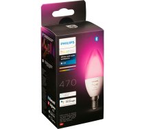 Philips Hue LED svece E14 BT 5,3W 470lm balta, Ambiance