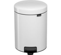 Brabantia NewIcon 5L pedāļa atkritumu tvertne, balta