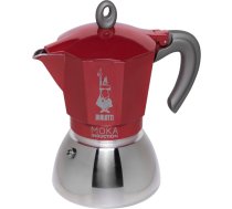 Bialetti Moka 6TZ indukcijas kafijas ar vāku kā stūra gabalu