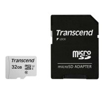 Transcend microSDHC 300S-A 32GB Class 10 UHS-I U1