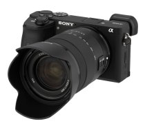 Sony Alpha 6600 Bezspoguļa Kameras Komplekts ar SEL 18-135mm Objektīvu, 24.2MP, 3" Ekrāns, 4K Video, Melna