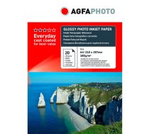 AgfaPhoto Everyday Foto Tintes Papīrs Glancēts 180 g A4 20 Loksnes