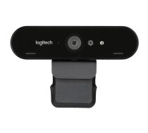 Logitech BRIO 4K Stream Edition webkamera ar 4K @ 30fps, 90 grādu skata leņķi, iebūvētu mikrofonu, USB-A pieslēgums