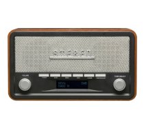 Denver DAB-18 Radio, DAB+/FM, baterijas/AC, tumši brūns