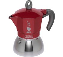 Bialetti Moka 4TZ indukcijas kafijas ar vāku kā stūra gabalu