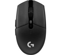 Logitech G305 Bezvadu spēļu pele, optiskā, 12000 DPI, melna