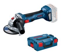 Bosch GWS 18V-7 125mm L-BOXX akumulatoru leņķa slīpmašīna