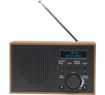 Denver DAB-46 Radio, DAB+/FM, baterijas/AC, tumši pelēks