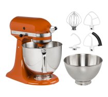 KitchenAid Artisan 5KSM175PSEHY virtuves kombains, 300W, 4,8 l bļoda, 10 uzgaļi, medus