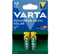 Varta AA NiMH 800 mAh saules bateriju akumulatori 2 gab.