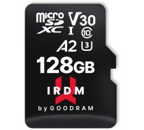 Goodram IRDM microSDXC 128GB V30 UHS-I U3 ar adapteri