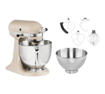 KitchenAid Artisan 5KSM175PSEAC virtuves kombains, 300W, 4,8 l bļoda, 10 uzgaļi, krēmkrāsa