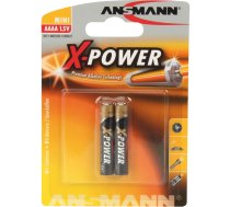 Ansmann Alkaline AAA LR03 X-Power baterijas 2 gab.