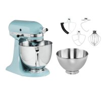 KitchenAid Artisan 5KSM175PSEIC virtuves kombains, 300W, 4,8 l bļoda, 10 uzgaļi, ledus zila