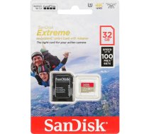 SanDisk microSDHC Action SC 32GB Extreme 100MB A1 SDSQXAF-032G-GN6AA