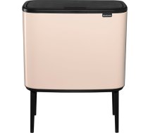 Brabantia Bo Touch atkritumu tvertne, 11 + 23L, maigi bēša