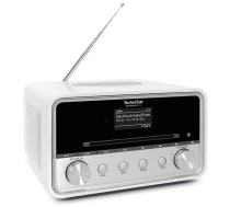 Technisat DigitRadio 586 Radio, DAB+/FM/CD/Interneta radio, AC, balts/sudraba