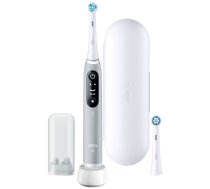 Oral-B iO Series 6 elektriskā zobu birste, Grey Opal + ceļojuma futrālis, 6 tīrīšanas režīmi