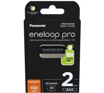 Panasonic Eneloop Pro AAA 930mAh NiMH akumulatori 2 gab.