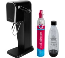 SodaStream Art ūdens gāzētājs, melns, elegants dizains