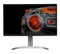 LG 27UP650P-W Grafiskais monitors, 27", 4K UHD 3840x2160 izšķirtspēja, 60Hz, IPS panelis, balts