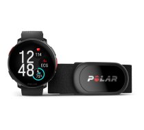 Polar Vantage V3 viedpulkstenis melns, 1.3 collu ekrāns, GPS, HR sensors