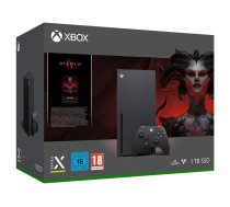 Microsoft Xbox Series X Spēļu konsole, 1TB SSD, Diablo 4 Premium USK16