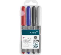 Pica Permanent-Pen 1,0mm asorti ar Instant-White-Pen pildspalvu