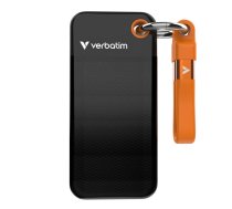 Verbatim Pocket SSD USB 3.2 1TB melns/oranžs