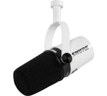 Shure MV7+ balts
