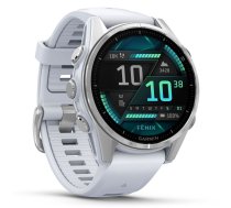 Garmin Fenix 8 (43mm) Whitestone/Sudrabs