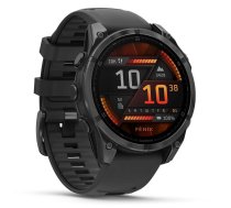 Garmin fenix 8 (47mm) Melns/Šīferis pelēks
