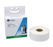 G&G Etiķetes 19 mm x 51 mm Melns-Balts Saderīgs ar Dymo 11355/ S0722550