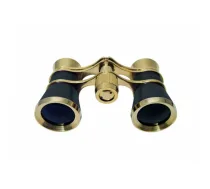 Braun binoklis 3x25, zelta/melns