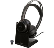 HP Poly Voyager Focus 2 MS Stereo ar Statīvu USB-C/A