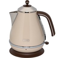 DeLonghi KBOV 2001 BG Icona Vintage elektriskā tējkanna, bēša, 1.7L, 2000W