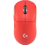 Logitech G PRO X SUPERLIGHT 2 SE Pele - Gaming - Bezvadu - Sarkana