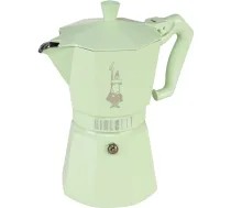 Bialetti MOKA EXCLUSIVE 6TZ, zaļā