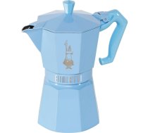 Bialetti MOKA EXCLUSIVE 6TZ gaiši zils