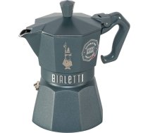 Bialetti MOKA EXCLUSIVE 3TZ indukcijas kafijas kanna, pelēka