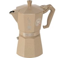 Bialetti MOKA EXCLUSIVE 6TZ Induction moka kafijas kanna smilšu krāsā