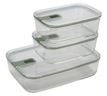 Mepal Easy Clip pārtikas uzglabāšanas trauku komplekts 3 gab., nordic sage