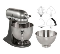 KitchenAid Artisan 5KSM175PSEMS Medallion sudrabs