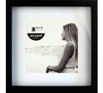 Nielsen Aura melns 20x20 Wood incl. Passepartout 1115000