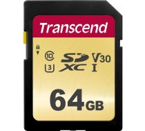 Transcend Gold 500S SD UHS-I 64GB atmiņas karte