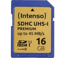 Intenso SDHC karte 16GB Class 10 UHS-I Premium